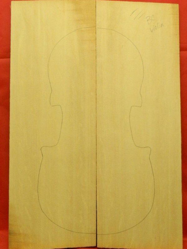 AAA Sitka Bearclaw Violin Wedge Set - Image 3