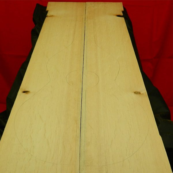 2A Medium Grade Bear Claw Weissenborn Guitar Sitka Spruce