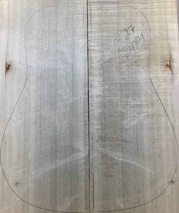 Blue Bearclaw Sitka Dreadnaught Guitar - 27