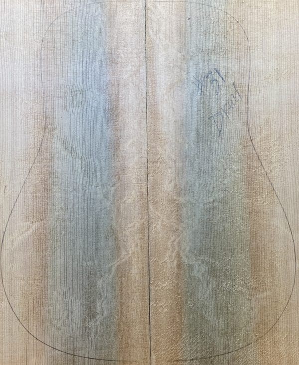 Blue Bearclaw Sitka Dreadnaught Guitar - 31