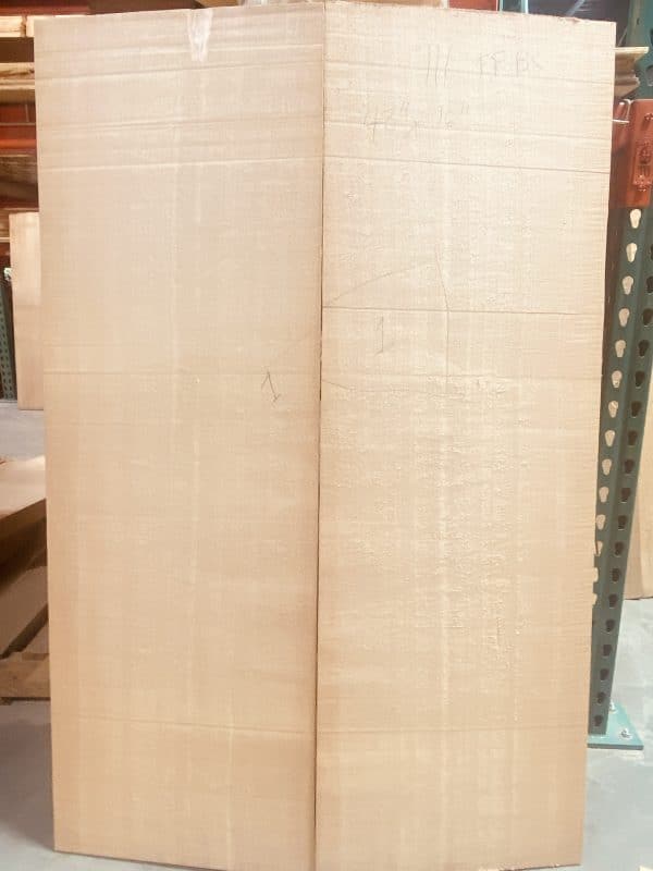AAA Bearclaw Figured Sitka Spruce Full Size Double Bass Front