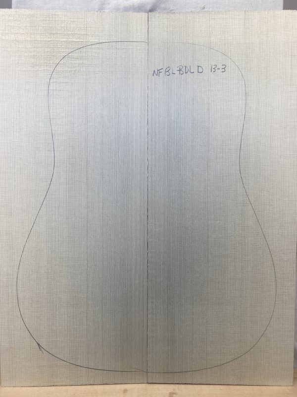 Denim Blue One-of-a-Kind Guitar Tops – NF BL BDL D 13 - Image 2