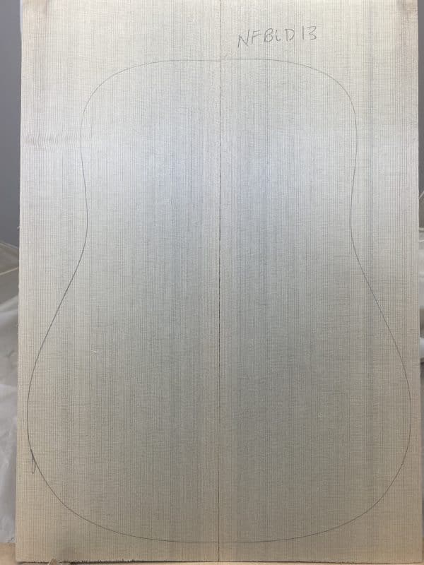 Denim Blue One-of-a-Kind Guitar Tops – NF BL D 13