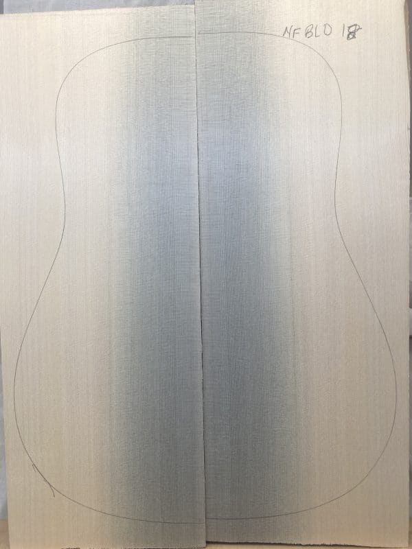 Denim Blue One-of-a-Kind Guitar Tops – NF BL D 18