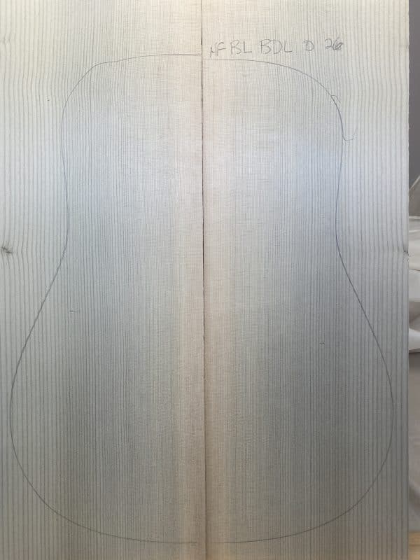 Denim Blue One-of-a-Kind Guitar Tops – NF BL D 26