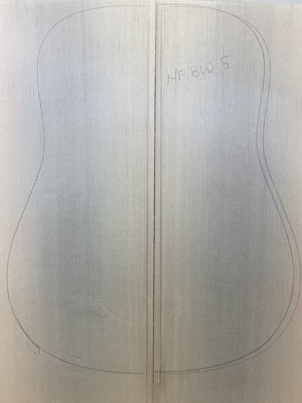 Denim Blue One-of-a-Kind Guitar Tops – NF BL D 05