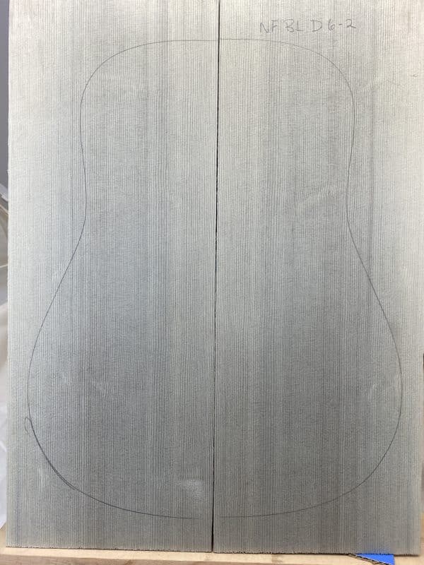 Denim Blue One-of-a-Kind Guitar Tops – BDL 6 - Image 3