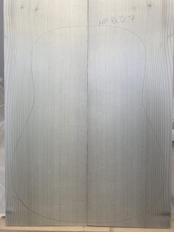Denim Blue One-of-a-Kind Guitar Tops – NF BL D 07