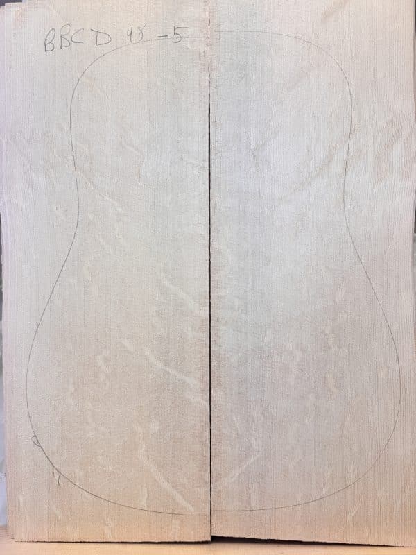 Denim Blue One-of-a-Kind Guitar Tops - 48-5