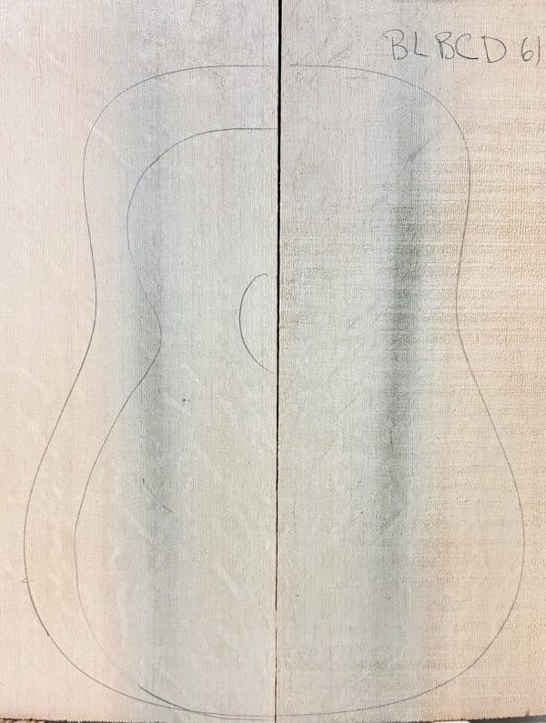 Blue Bearclaw One-of-a-Kind Guitar Tops – BL_BC_D_61