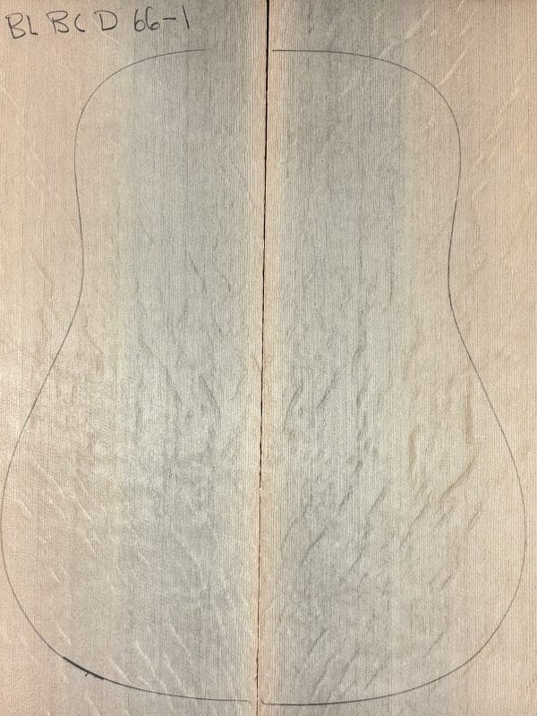 Blue Bearclaw One-of-a-Kind Guitar Tops – BL_BC_D_66-1