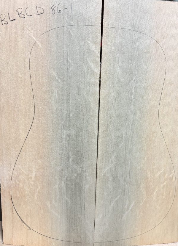 Blue Bearclaw One-of-a-Kind Guitar Tops – BL_BC_D_86-1