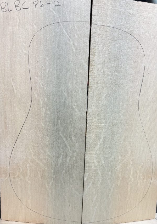 Blue Bearclaw One-of-a-Kind Guitar Tops – BL_BC_D_86-2