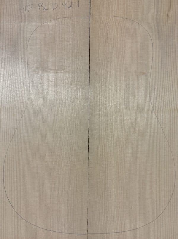 Blue Non-Figured One-of-a-Kind Guitar Tops – NF_BL_D_42-1