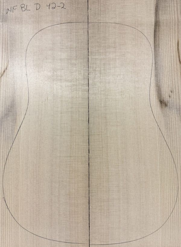 Blue Non-Figured One-of-a-Kind Guitar Tops – NF_BL_D_42-2