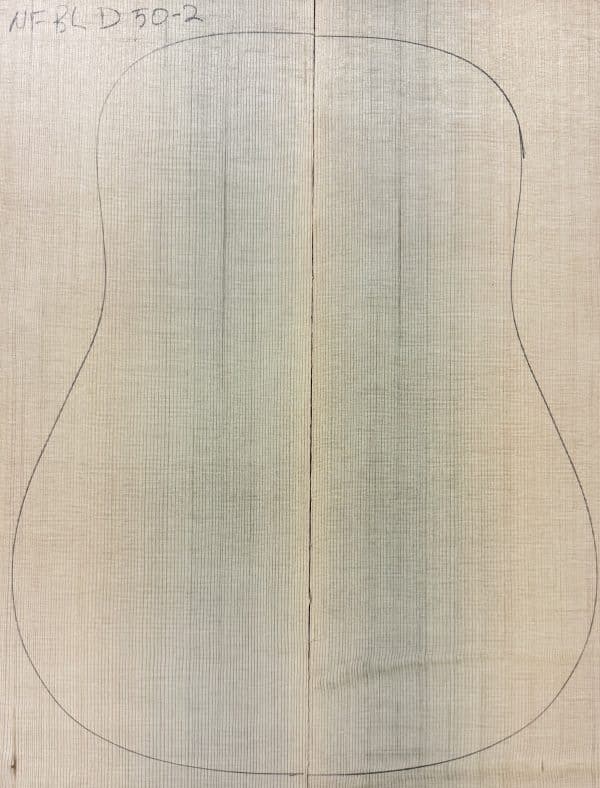 Blue Non-Figured One-of-a-Kind Guitar Tops – NF_BL_D_50-2