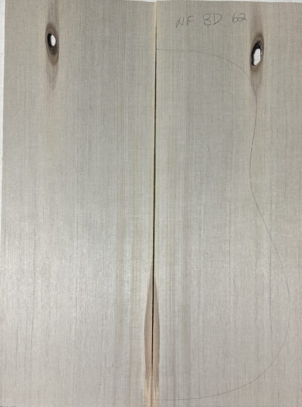 Denim Blue Guitar Tops reclaimed Sitka Spruce soundboard set 62
