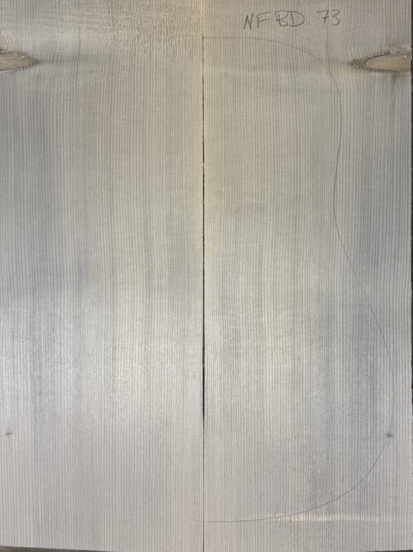 Denim Blue Guitar Tops reclaimed Sitka Spruce soundboard set 73
