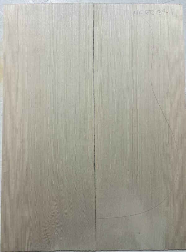 Denim Blue Guitar Tops reclaimed Sitka Spruce soundboard set 89-1