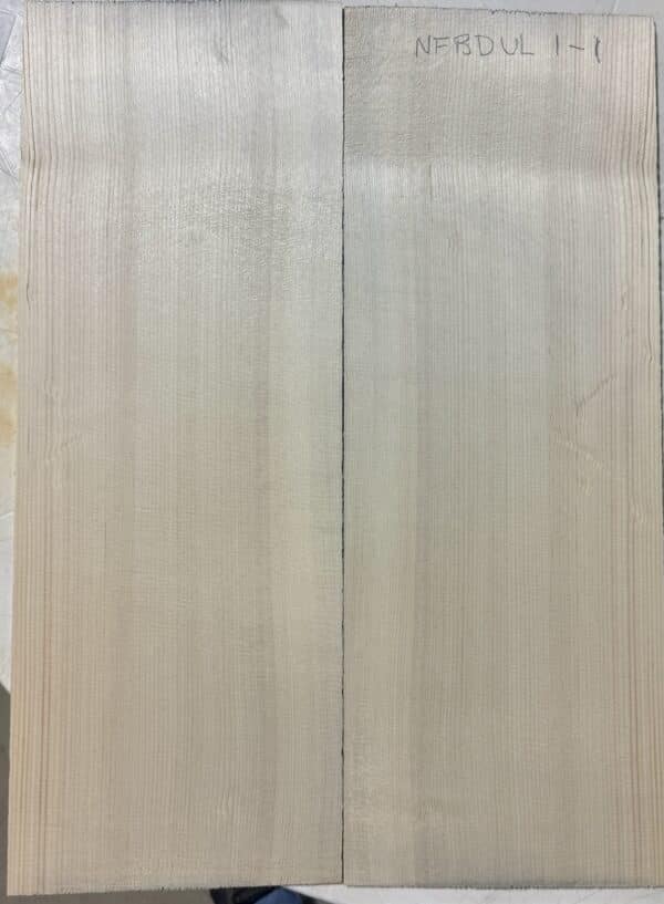 Denim Blue Guitar Tops reclaimed Sitka Spruce soundboard set UL 1-1